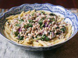 Tuna White Bean Pasta Salad #Safe Catch Canned Tuna #Weekly Menu Plan
