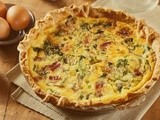 Mediterranean Style Spinach Quiche
