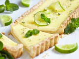 Mojito Tart {With Homemade Lime Curd}