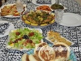 Algerian themed dinner for a Turkish friend