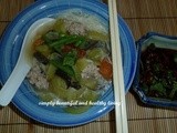 Healthy Bitter Gourd Rice Vermicelli (Bee Hoon) Soup