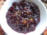 Orange Pomegranate Cranberry Sauce