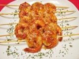 Red Chili Lime Shrimp Kebabs