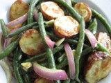 Roasted Potatoes and Green Bean Salad