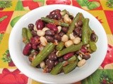 Simply Delicious Four Bean Salad