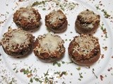 Spicy Italian Parmesan Stuffed Mushrooms