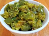 Capsicum Curry (Simple Green pepper Curry)