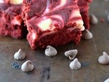 Red Velvet Cream Cheese Swirl Brownies…and a new blog