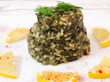 Spinach and Dill Risotto (Greek Spanakorizo)