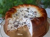 עוגת שמרים רומנית מיוחדת עם גבינת קוטג