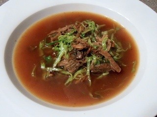 Duck, Ginger and Orange Soup