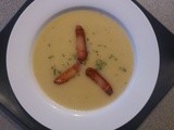 Turnip Soup with Bacon and Rosemary
