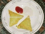 Vegetable Samosa an Indian Snack