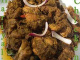 Chicken Hariyali Recipe - Green chicken gravy curry or Hariyali chicken recipe