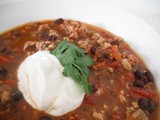 Drunken Turkey Chili
