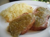Pork Tenderloin with Salsa Verde