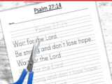 5 Ways to Teach Kids Patience (and free Psalms printable!)