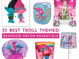 Adorable Trolls Bedroom Decor for Kids