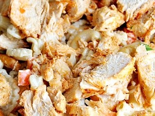 Buffalo Style Pasta Salad