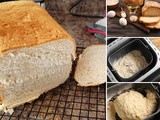 Easiest Breadmachine Sandwich Bread