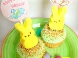 Easter Bunny Cupcakes (with free printable)