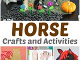 Horse Crafts for Preschoolers – Farm Activities for Kids