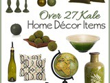 Kale Home Decor Accent Pieces
