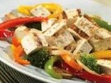 Lunchbox Recipe: tofu vegetable salad