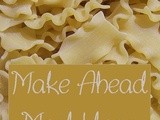 Make Your Weekly Meals Ahead of Time