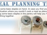 Meal Planning Tip 9: Keep Staples