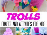 Over 15 Trolls Crafts and Activities for Kids