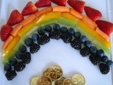 Rainbow Fruit and Vegetable Plate Recipe