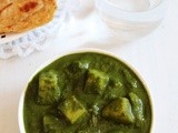 Aloo Palak Recipe | Aloo palak gravy recipe | potato spinach curry