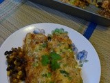 Black Beans Enchiladas