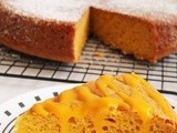 Eggless Mango Cake Recipe | Spongy, moist eggless cake recipe