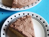 Eggless Vanilla Cake Recipe | Eggless Sponge Cake