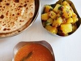 Katachi Amti Recipe | Maharashtrian katachi amti with Puran Poli