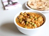 Mushroom Mutter Recipe – Matar Mushroom Curry