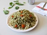Palak Rice Recipe – Spinach Rice Recipe