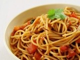 Spaghetti with Spicy Tomato Sauce recipe | Pasta Recipe