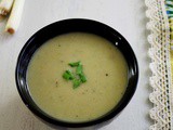 Spring Onion Soup Recipe | How to make Scallion soup