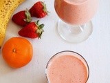Strawberry Banana Smoothie Recipe | Easy Smoothie Recipe