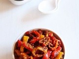 Vine sweet mini peppers subzi recipe