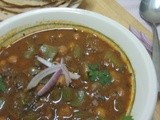 Capsicum and Chick-peas curry