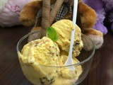 Eggless Mango Ice cream |No ice cream machine/No churn mango icecream | 3 ingredient Mango icecream