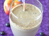 Apple Blueberry Milkshake