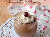 Chocolate Mousse / Eggless Chocolate Mousse - Guest Post for Priya Ranjit
