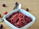 Cranberry Mango Thokku Pickle / Cranberry Pickle - Indian Way