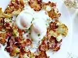 Cauliflower Hash Poached Egg Paleo Recipe