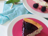 How to Make a Cheesecake and Blackberry Sauce Recipe